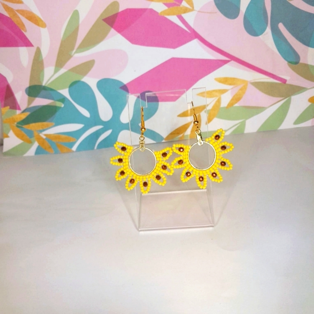 Sunflower Hoops